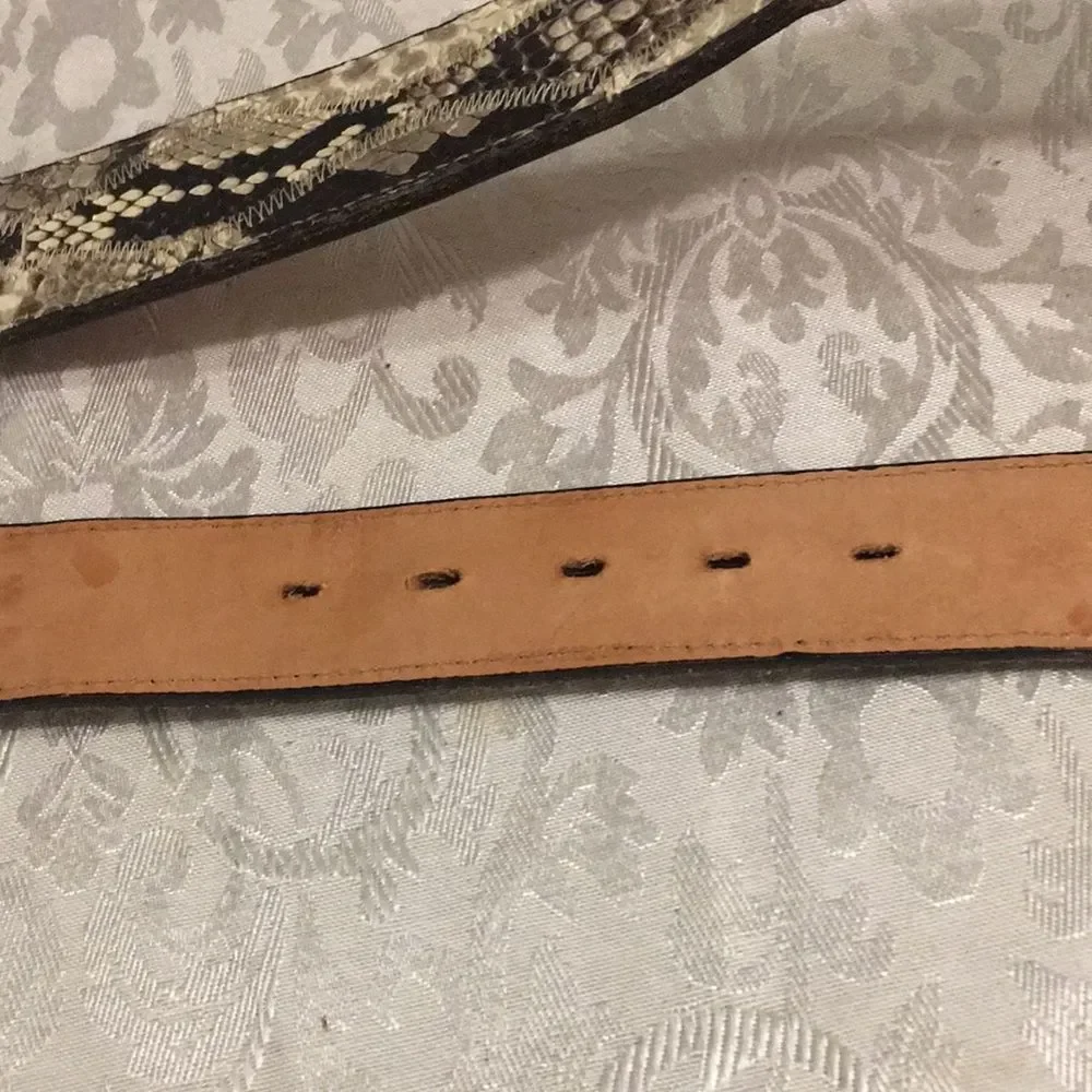 Genuine Snakeskin Belt size 40